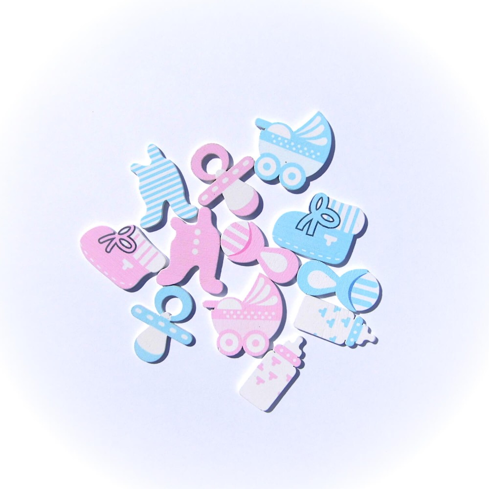 Streudeko rosa hellblau Baby Accessoires